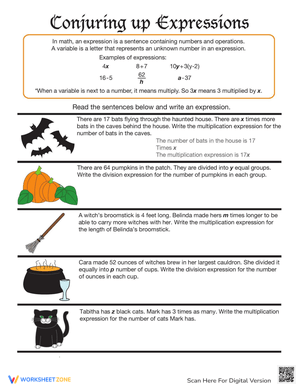 Math Expressions: Practice and Solve