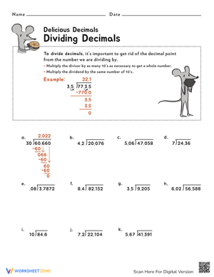 Dividing Decimals