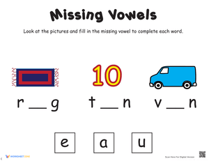 Missing Vowels #3