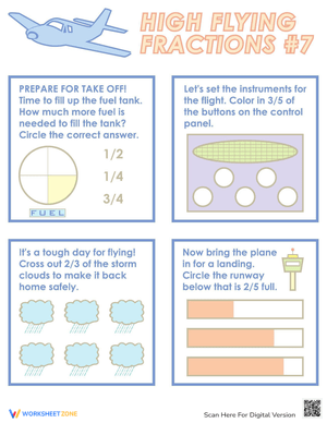 Fraction Practice Worksheet