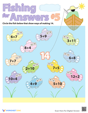 Simple Addition Practice Worksheet for Beginners