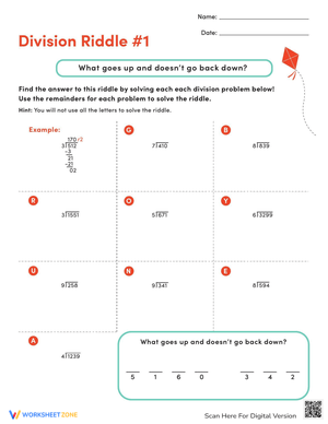 Solve Division Riddles
