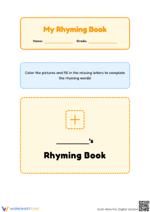 Printable Rhymes with -ake Phonics Book | Kindergarten ELA