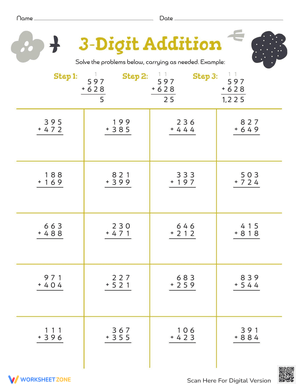 Practice Test: Mastering 3-Digit Addition
