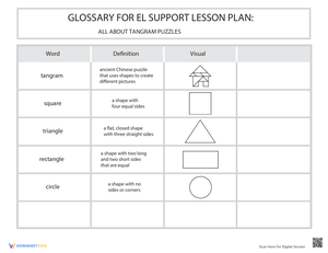 Exploring Tangram Puzzles: A Visual Glossary