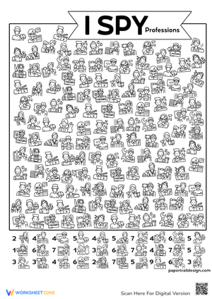 Exploring Careers: Back to School I Spy