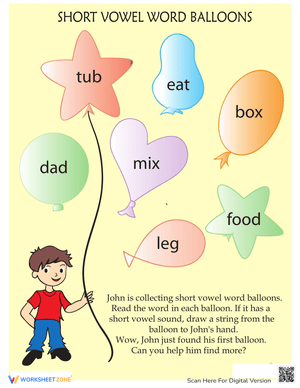 Phonics: Practice Short Vowel Word Families