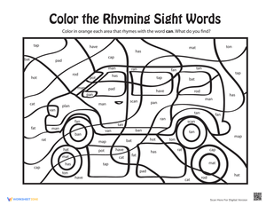 Learning Rhyming Words: Can