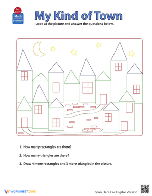 Shapes in Pictures: Kind Town