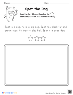 Spot the Dog: Visual Discrimination Activity