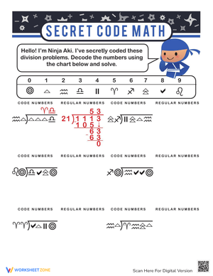 Dividing by Two Digits Practice