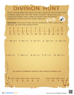 Division and Multiplication Equations