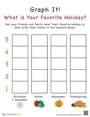 Holiday Graphing Activity