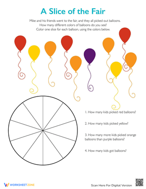 A Slice of the Fair: Pie Chart for Kids