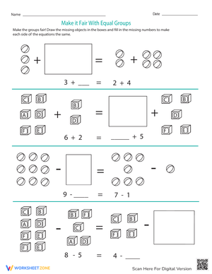 Make it Fair with Equal Groups
