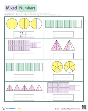 Understanding Mixed Numbers Basics