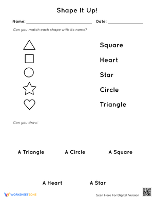 Shape It Up: Practice Identifying Shapes