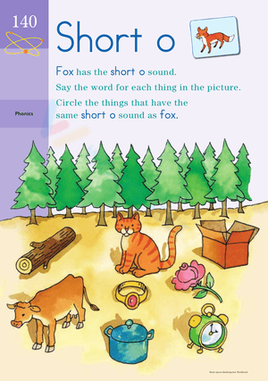 Sound Off, Short O: Practicing Phonics