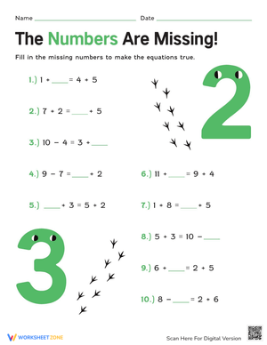 The Numbers Are Missing