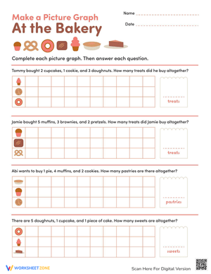 Picture Math Addition Worksheet