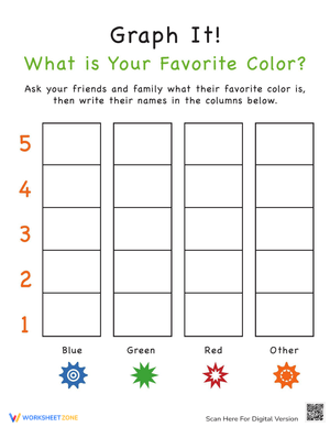 Graph It Color Worksheet