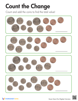 Counting Change Practice