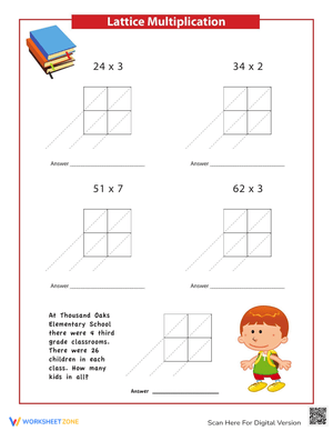 Lattice Multiplication Problems