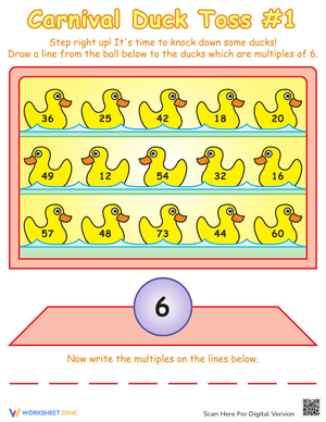 Carnival Multiples: Math Skills Fun
