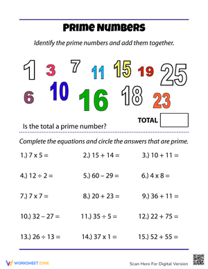 Finding Prime Numbers