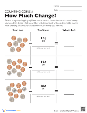 How Much Change? Calculating Change