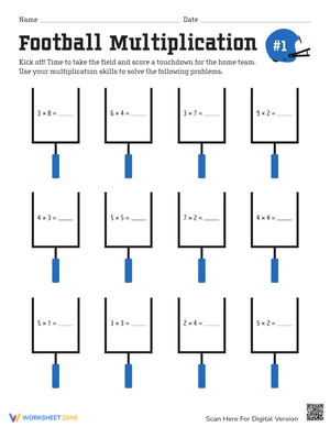 Football Multiplication #1