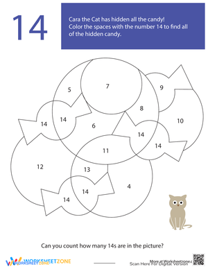Color by Number Hidden Picture