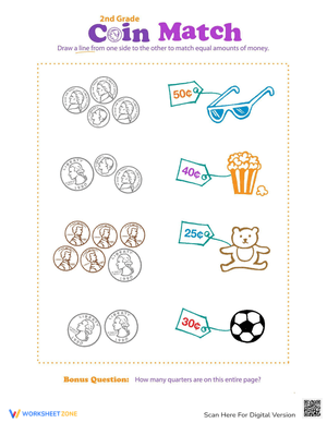 Shop Cents: Matching Money