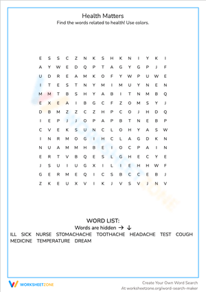 Health Matters: Learn with this Engaging Worksheet