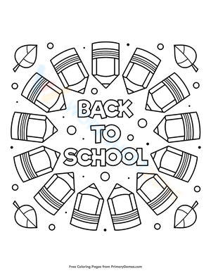 Back to School Pencils Learning Fun