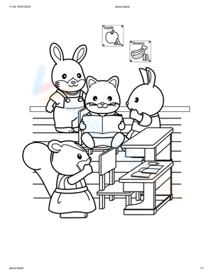 Animals Doing Homework: Back to School Fun
