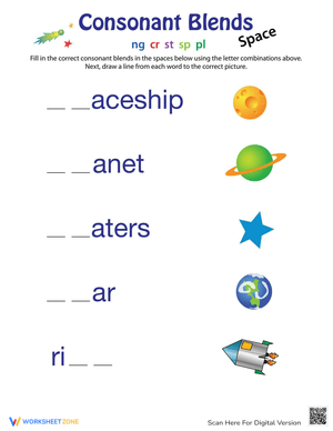 Stellar Consonant Clusters
