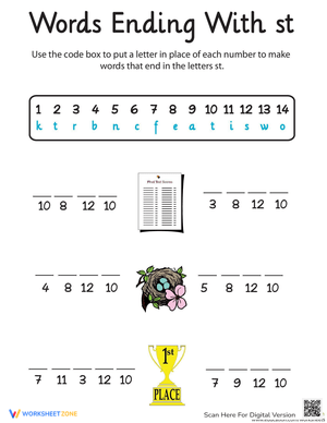 Explore Word Endings with Fun Activities