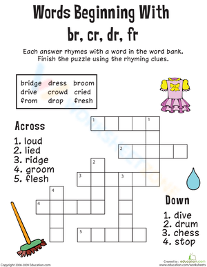 Consonant Blends: Phonics Practice