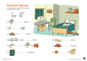 Position Word Practice