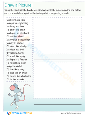 Grade 5 Similes Worksheets 2024