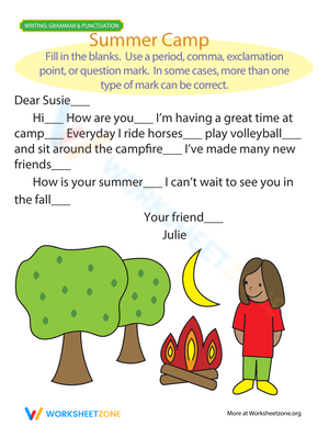 Punctuation Marks:Summer Camp