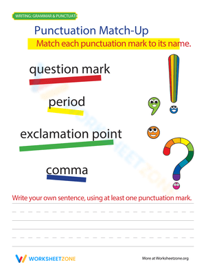 Power Punctuation Practice Worksheet
