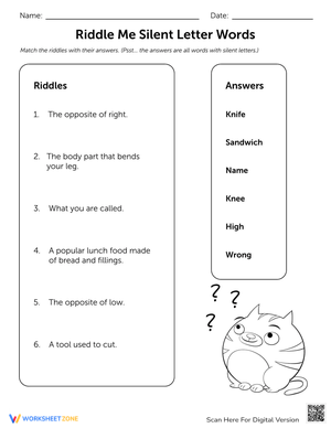 Riddle Me Silent Words