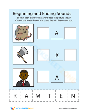 Beginning and Ending Sounds