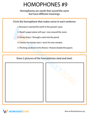 Improve Homophone Practice Skills