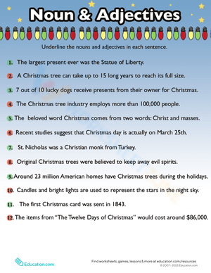 Enjoy Christmas Grammar Fun