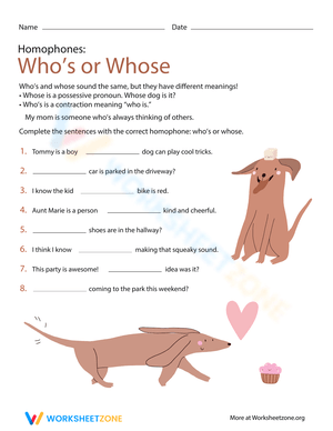 Grip Grammar: Homophones 13 Practice