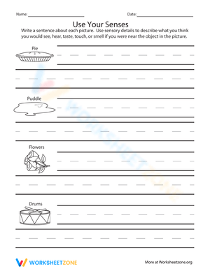 Engage Your Senses - Describing Activity