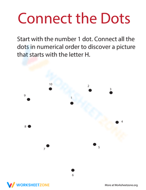 Connect the Dots: Practicing "H"